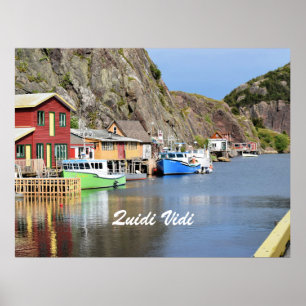 Quidi Vidi, Newfoundland en Labrador Poster