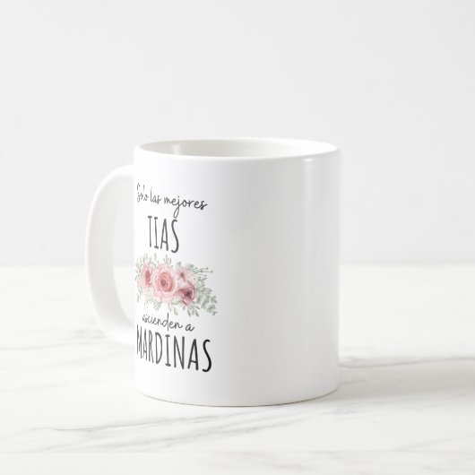 Quieren Ser Mis Madrinas De Bautizo 2025 Mok (Voorkant links)