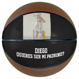 Quieres Ser Mi Padrino Godparent Proposal Sports Basketbal