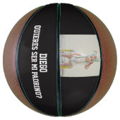 Quieres Ser Mi Padrino Godparent Proposal Sports Basketbal (Verticaal)