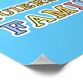 Quiero a mi Familia Español Ik hou van Mijn famili Poster (Hoek)