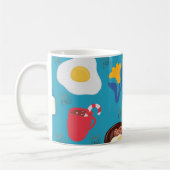 "Quiero Café" Ontbijtpatroon Mok (Links)
