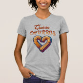 Quiero Churros Corazon Spaans Schattige Churro T-shirt (Voorkant)