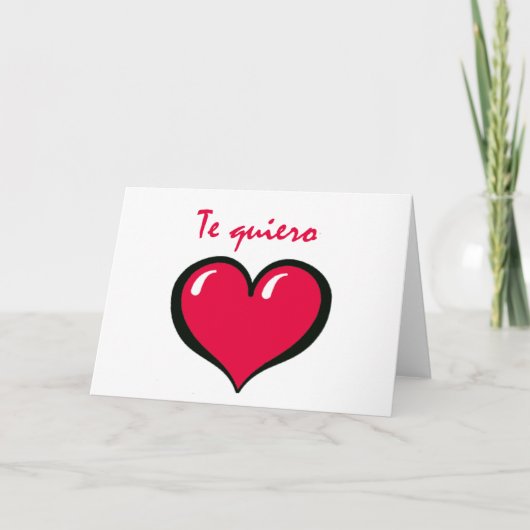 Quiero Kaart (Voorkant)