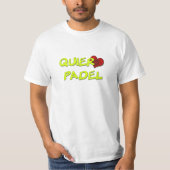 Quiero padel t-shirt (Voorkant)