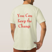 Quiero Progress! U kunt de Sticker Wijzigen behoud T-shirt (Achterkant)