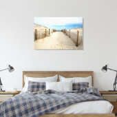 Quiet Beach Canvas Afdruk (Insitu (Slaapkamer))