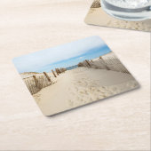 Quiet Beach Kartonnen Onderzetters (Schuin)