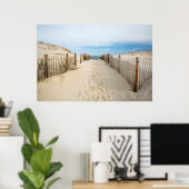 Quiet Beach Poster (Thuiskantoor)