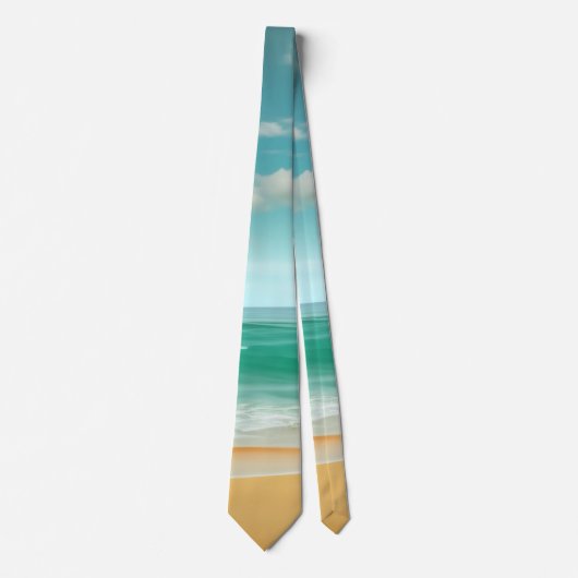 Quiet Beach Stropdas (Voorkant)