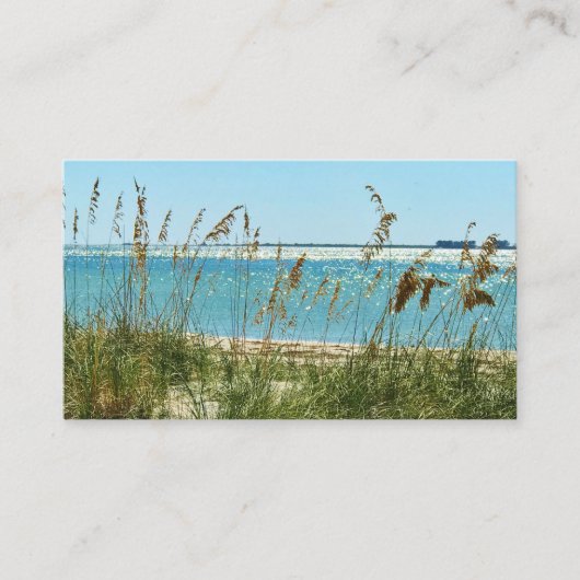Quiet Beach Visitekaartje (Voorkant)