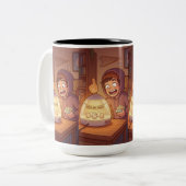 Quiet Before the Hatch Tweekleurige Koffiemok (Voorkant links)