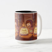 Quiet Before the Hatch Tweekleurige Koffiemok (Voorkant rechts)