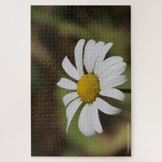 Quiet Bloom – Great Smoky Mountains Daisy Legpuzzel (Verticaal)