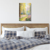 Quiet bos canvas afdruk (Insitu (Slaapkamer))