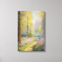 Quiet bos canvas afdruk