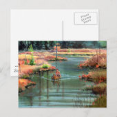 QUIET CANOE DOOR SHARON SHARPE BRIEFKAART (Voorkant / Achterkant)