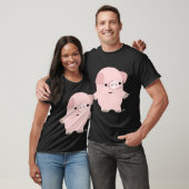 Quiet Cartoon Aangepast T-shirt pig (Unisex)