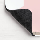 Quiet Cartoon Pig mousepad Muismat (Hoek)