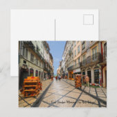 Quiet Coimba Morning - Het echte Portugal Briefkaart (Voorkant / Achterkant)