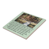 Quiet Courage Inspirerend Tegeltje (Zijkant)