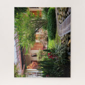 Quiet Courtyard Garden in Cobán, Guatemala – Peace Legpuzzel (Verticaal)