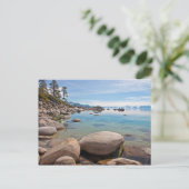 Quiet Cove op Lake Tahoe's East Shore.. Briefkaart (Staand voorkant)