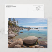 Quiet Cove op Lake Tahoe's East Shore.. Briefkaart (Voorkant / Achterkant)