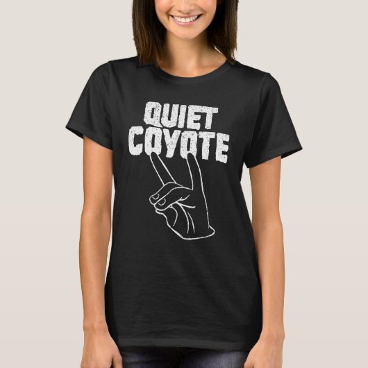  QUIET COYOTE T-SHIRT (Voorkant)
