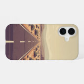 Quiet Desert Route iPhone 16 Hoesje (Achterkant horizontaal)