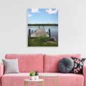 Quiet Dock in the Upper Peninsula Canvas Afdruk (Insitu (Woonkamer))