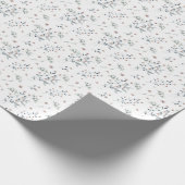 Quiet Elegance: Neutral Wildflower Cadeaupapier (Hoek)