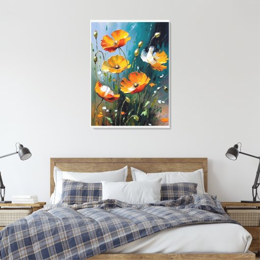 quiet energy Panel C Canvas Afdruk (Insitu (Slaapkamer))