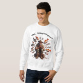 Quiet Fisherman Fish Sweatshirt (Voorkant volledig)