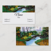 Quiet Foggy Morning door het Visitekaartje (Voorkant / Achterkant)