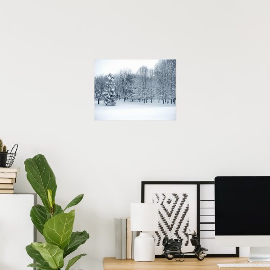 Quiet Forest Poster (Thuiskantoor)