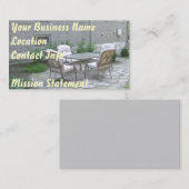 Quiet Getaway Visitekaartje (Voorkant / Achterkant)