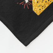 Quiet Ggy Happy New Year 2026 Cute Animal  Fleece Deken (Hoek)