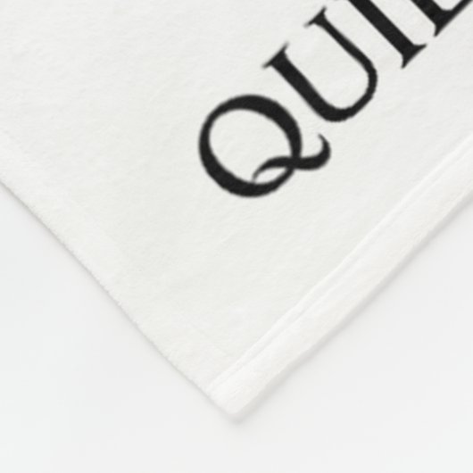 Quiet Ggy Meme Feminist Subtle Humor Protest Resis Fleece Deken (Hoek)