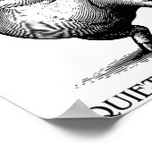 Quiet Ggy Meme Feminist Subtle Humor Protest Resis Poster (Hoek)