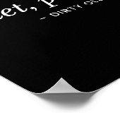 Quiet Ggy Sarcastic For Women  Poster (Hoek)