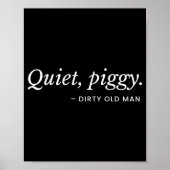 Quiet Ggy Sarcastic For Women  Poster (Voorkant)