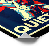 Quiet Ggy Tees Funny Quiet Ggy Poster (Hoek)