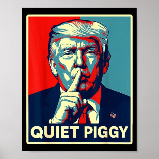 Quiet Ggy Tees Funny Quiet Ggy Poster (Voorkant)