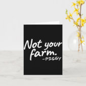 Quiet Ggy Woman’s Sarcastic Answer  Kaart (Gele Bloem)