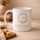 Quiet Gold Swirl Classic Mug, 11 oz Koffiemok