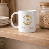 Quiet Gold Swirl Classic Mug, 11 oz Koffiemok