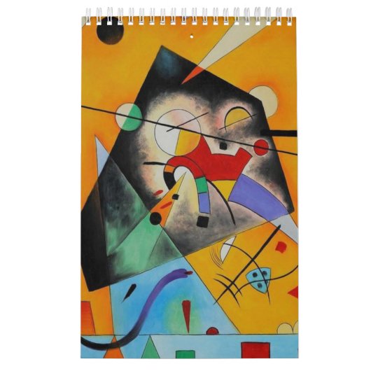 Quiet Harmony Wassily Kandinsky Kalender (Hoes)