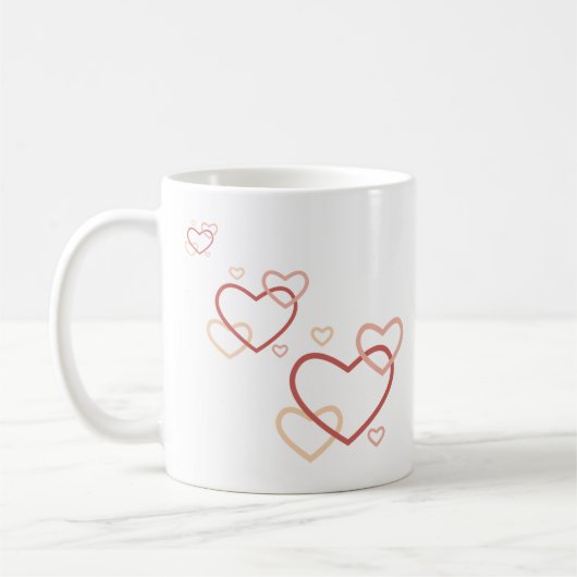 Quiet Hearts Mug – Calm Hot Chocolate Cup Koffiemok (Links)