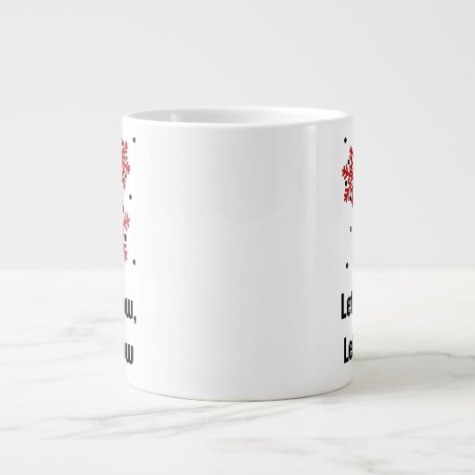 Quiet Holiday Mug – Calm Hot Chocolate Cup Grote Koffiekop (Voorkant)